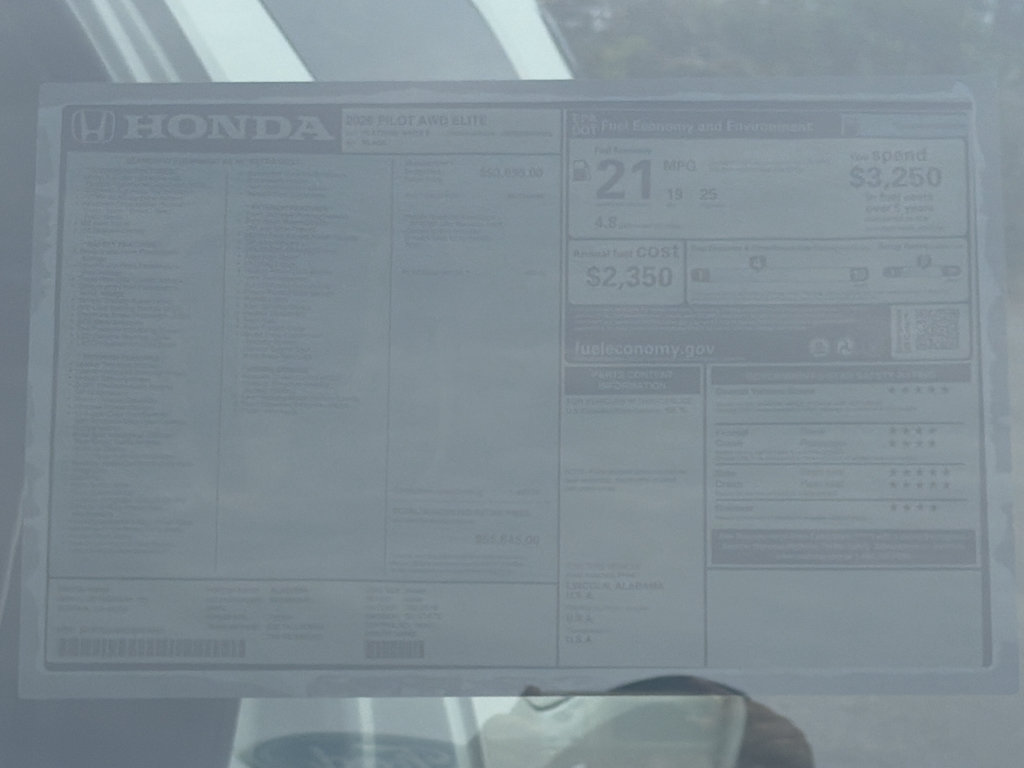 New 2026 Honda Pilot Elite image 26