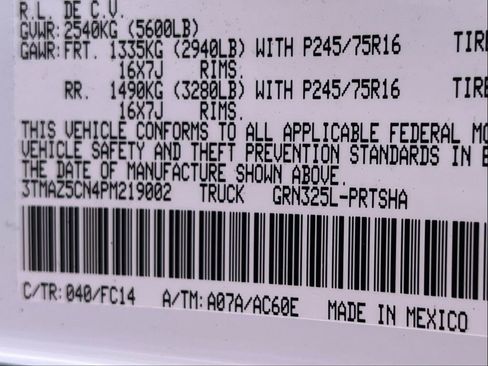 Certified 2023 Toyota Tacoma SR5 image 26