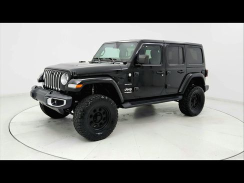 Used 2021 Jeep Wrangler Unlimited Sahara AWD/4WD image 1