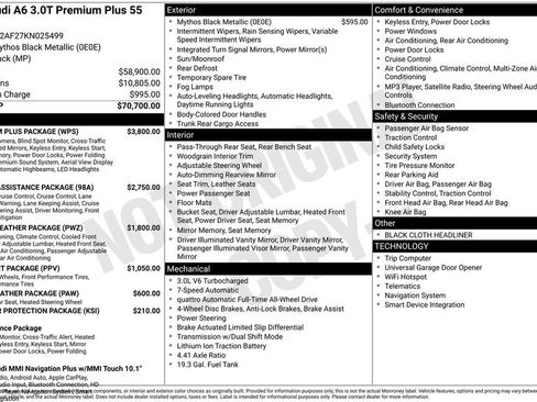 Used 2019 Audi A6 3.0T Premium Plus w/ Premium Plus Package image 22