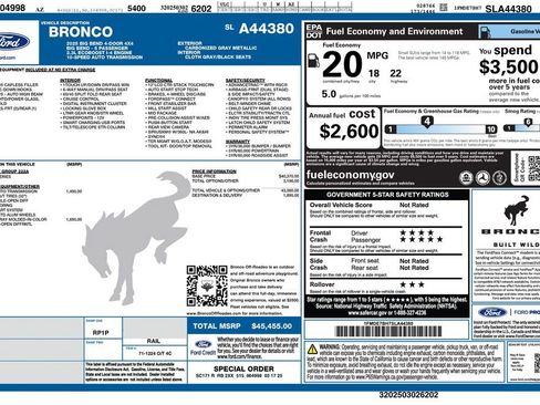 Used 2025 Ford Bronco Big Bend AWD/4WD image 4