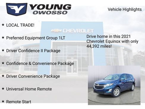 Certified 2021 Chevrolet Equinox LT AWD/4WD image 7