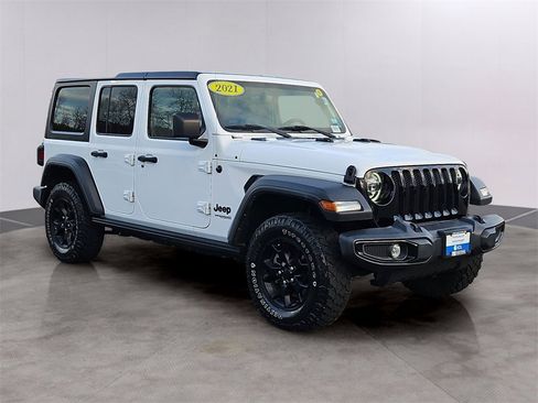 Used 2021 Jeep Wrangler Unlimited Sport image 3