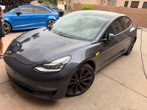 Used 2020 Tesla Model 3 Performance AWD/4WD image 1