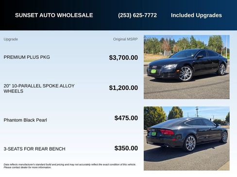 Used 2013 Audi A7 3.0T Premium Plus w/ Premium Plus Pkg AWD/4WD image 22