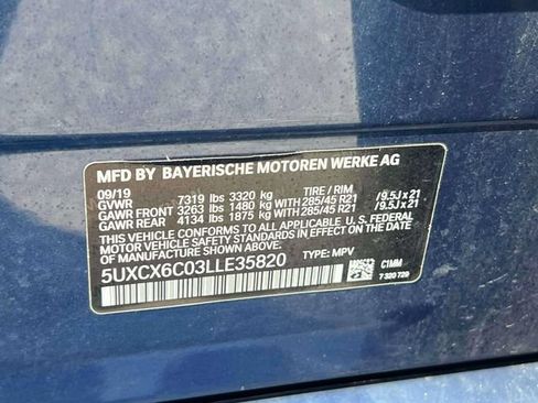 Used 2020 BMW X7 M50i w/ Dynamic Handling Package AWD/4WD image 30
