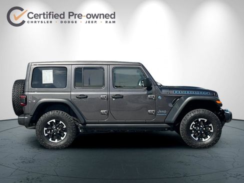 Certified 2025 Jeep Wrangler Unlimited Rubicon 4xe w/ Convenience Group AWD/4WD image 3