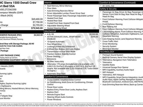 New 2026 GMC Sierra 1500 Denali w/ Denali Reserve Package AWD/4WD image 6