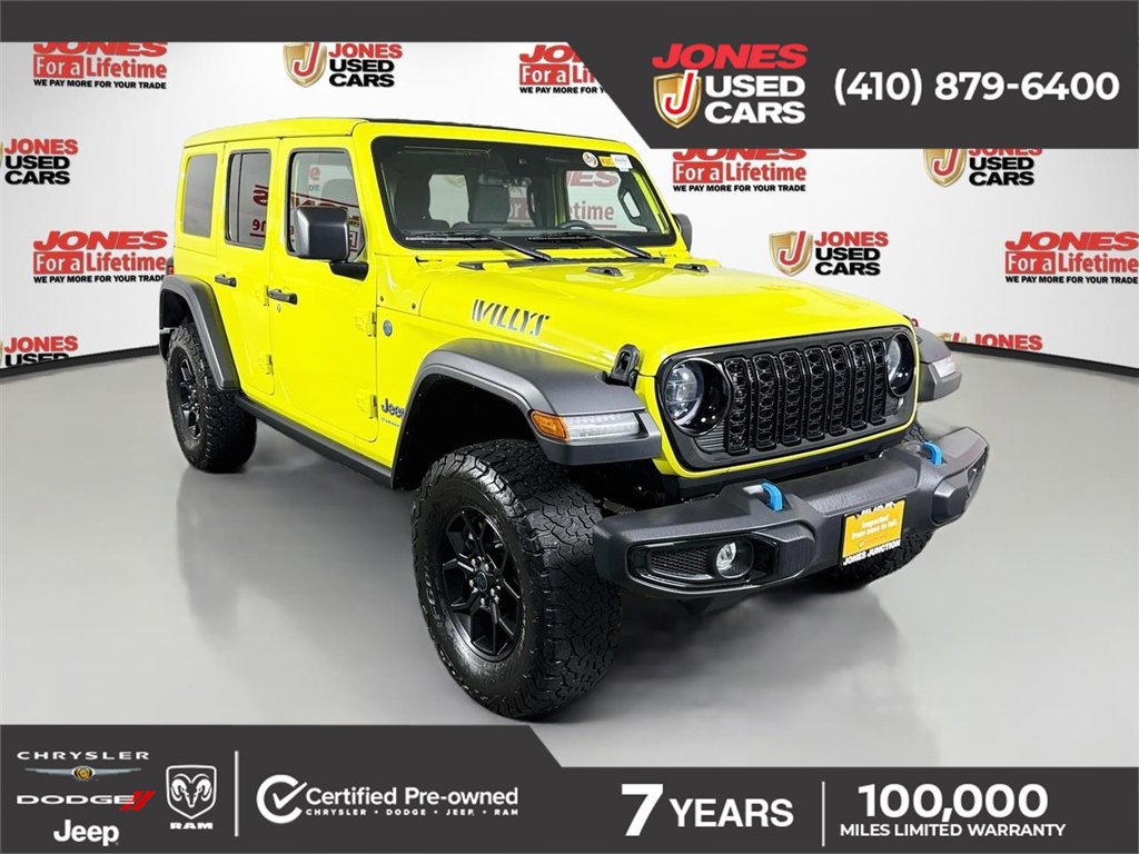 Used 2024 Jeep Wrangler Unlimited AWD/4WD image 1