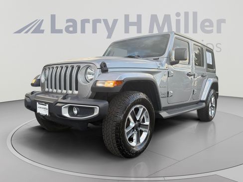 Used 2020 Jeep Wrangler Unlimited Sahara AWD/4WD image 1
