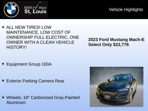 Used 2023 Ford Mustang Mach-E Select image 8