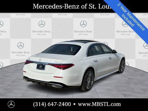 New 2025 Mercedes-Benz S 580 4MATIC Sedan image 3