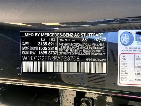 Used 2023 Mercedes-Benz EQS 450+ 4MATIC Sedan image 4