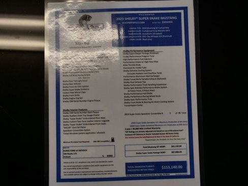 Used 2023 Ford Mustang GT Premium w/ GT Performance Package RWD image 4