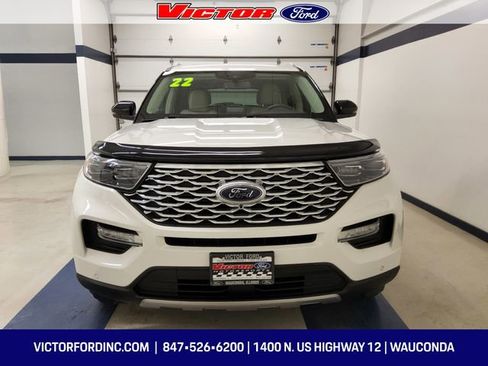 Certified 2022 Ford Explorer Platinum w/ Equipment Group 601A image 7