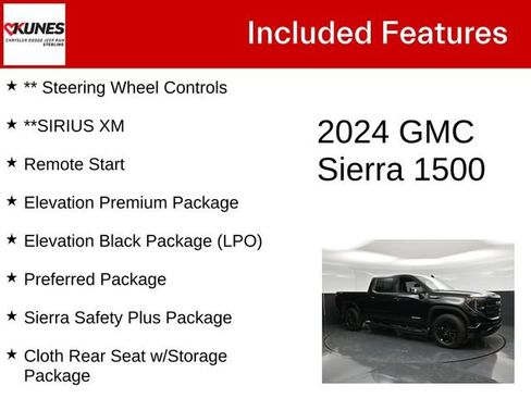 Used 2024 GMC Sierra 1500 Elevation w/ Elevation Premium Package AWD/4WD image 5