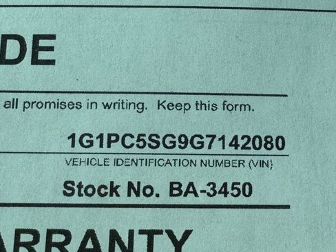 Used 2016 Chevrolet Cruze LS image 30