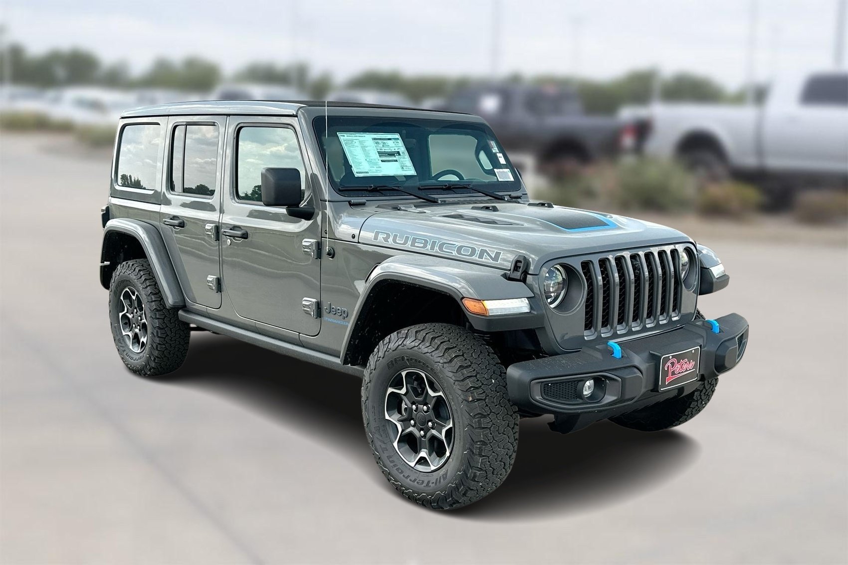 New 2023 Jeep Wrangler Unlimited Rubicon 4xe w/ Cold Weather Group AWD/4WD image 1
