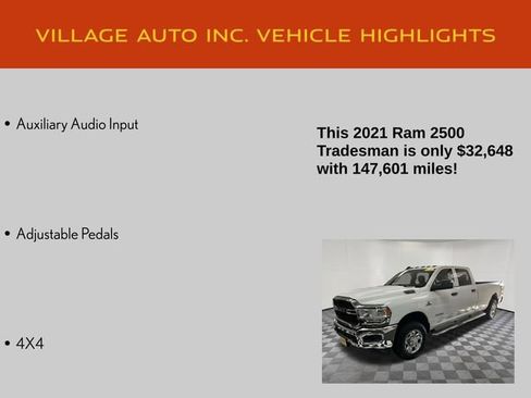 Used 2021 RAM 2500 Tradesman AWD/4WD image 21
