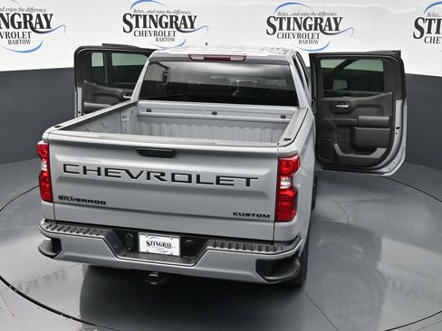 Certified 2024 Chevrolet Silverado 1500 Custom w/ Turbomax Blackout Package RWD image 38