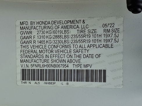 Used 2022 Honda Odyssey Elite image 31