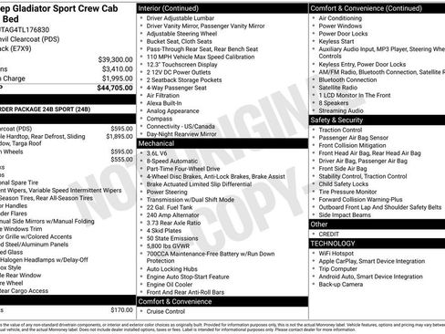 New 2026 Jeep Gladiator Sport image 6