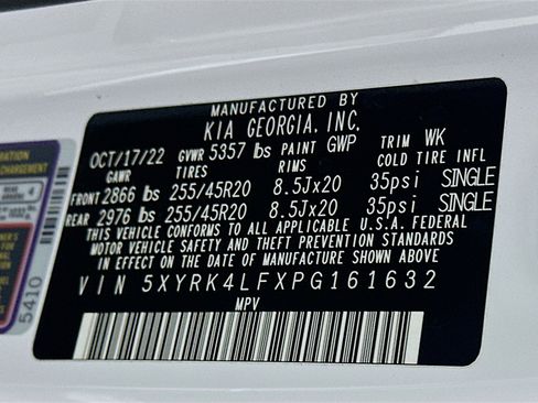 Used 2023 Kia Sorento SX image 12