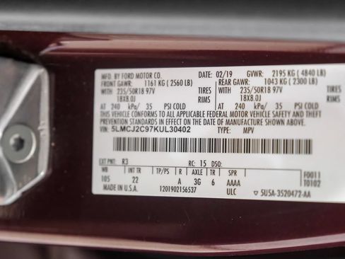 Used 2019 Lincoln MKC Select w/ Select Plus Package FWD image 72