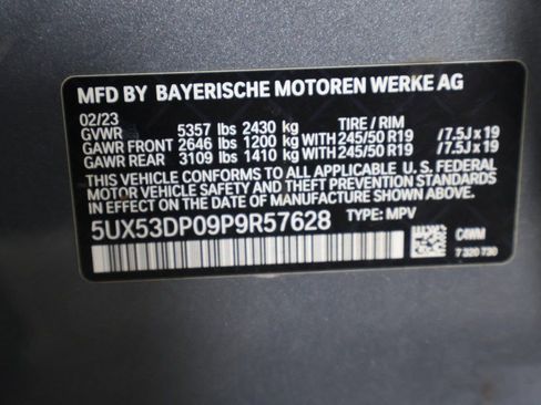 Used 2023 BMW X3 xDrive30i w/ Premium Package image 52