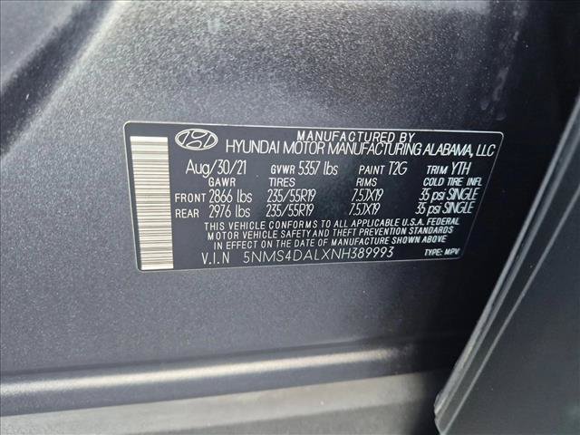Used 2022 Hyundai Santa Fe Limited AWD/4WD image 22