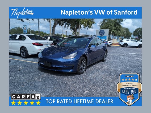 Used 2020 Tesla Model 3 Long Range AWD/4WD image 1