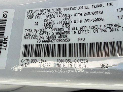 New 2026 Toyota Sequoia 1794 Edition image 20