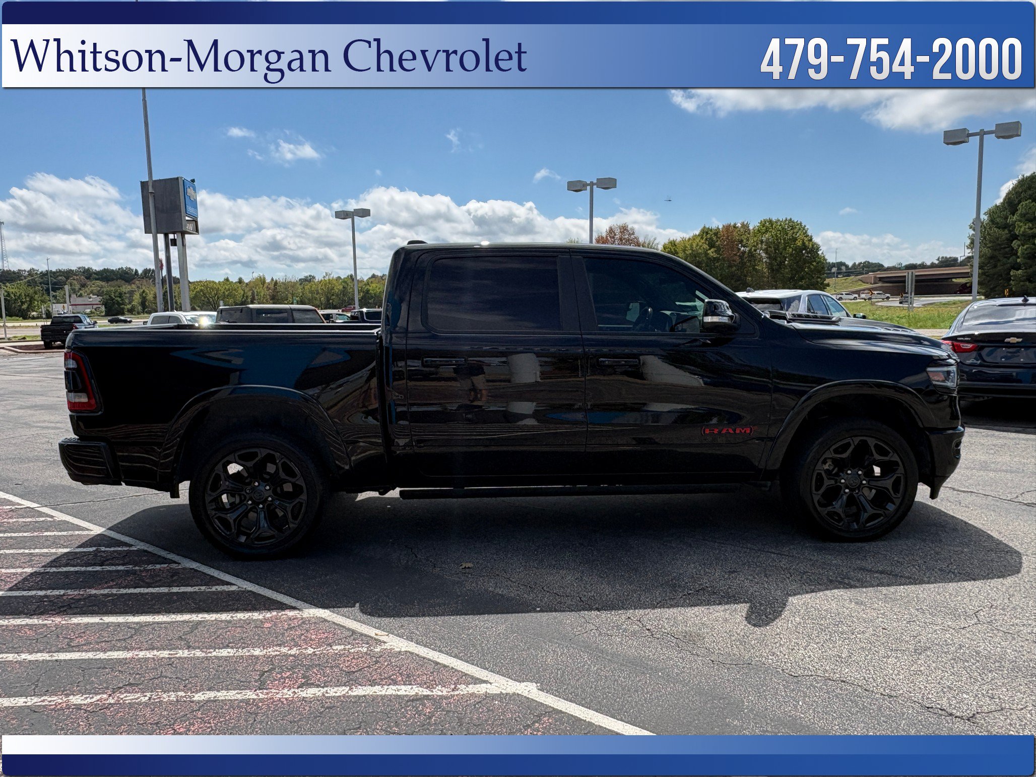 Used 2022 RAM 1500 Limited w/ (RED) Edition AWD/4WD image 4