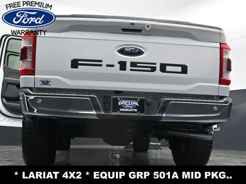 Used 2021 Ford F150 Lariat w/ Equipment Group 501A Mid RWD image 40