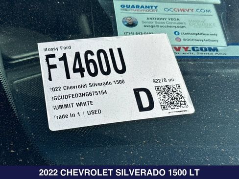 Used 2022 Chevrolet Silverado 1500 LT Trail Boss w/ Protection Package AWD/4WD image 2