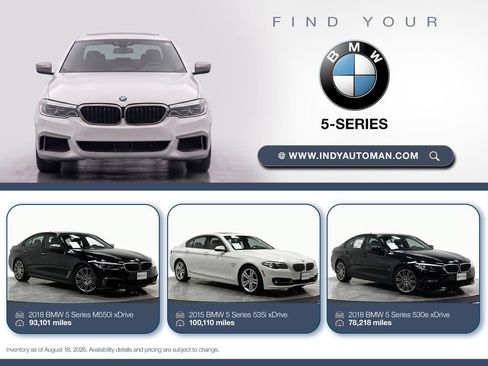 Used 2018 BMW M550i xDrive AWD/4WD image 18