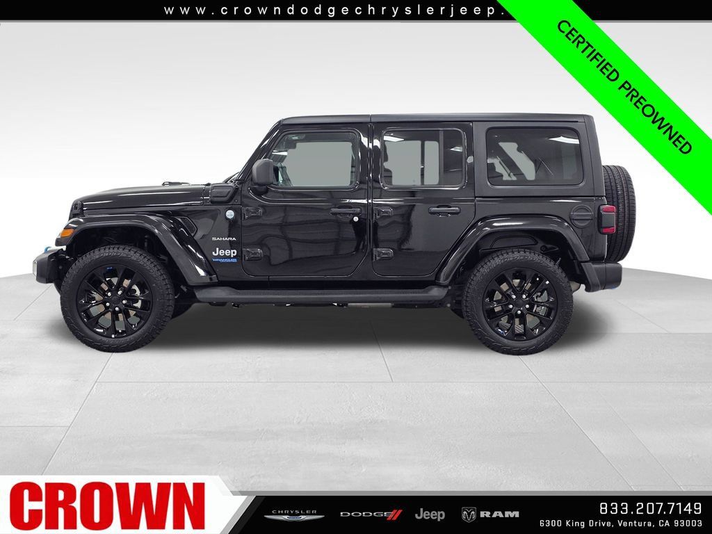 Certified 2022 Jeep Wrangler Unlimited Sahara w/ Safety Group AWD/4WD image 4