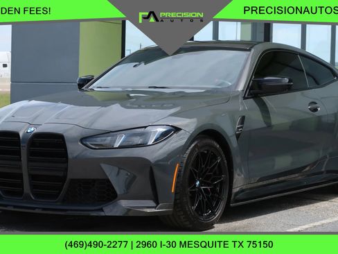 Used 2025 BMW M4 Coupe w/ Executive Package RWD image 1