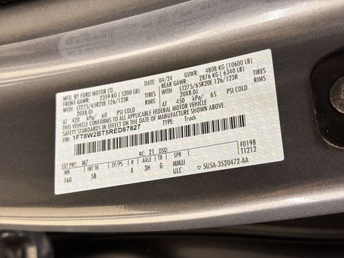 Used 2024 Ford F250 Lariat w/ Lariat Ultimate Package image 19