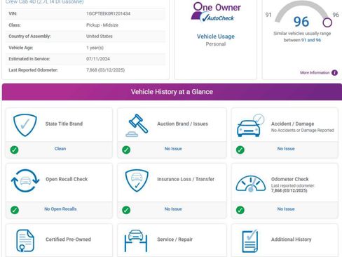 Used 2024 Chevrolet Colorado Trail Boss image 2