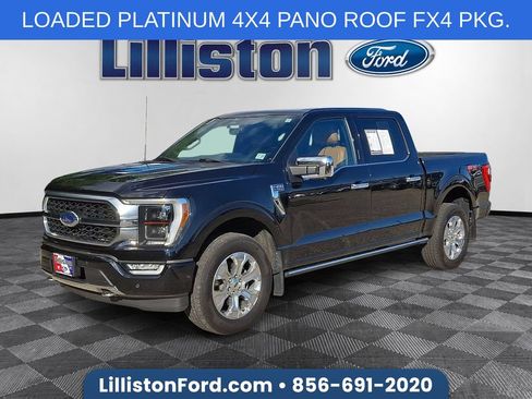 Used 2022 Ford F150 Platinum w/ FX4 Off-Road Package AWD/4WD image 1