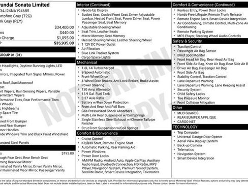 Used 2022 Hyundai Sonata Limited image 18