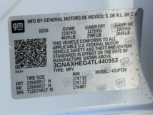 New 2026 Chevrolet Equinox LT w/ Safety and Technology Package FWD image 21