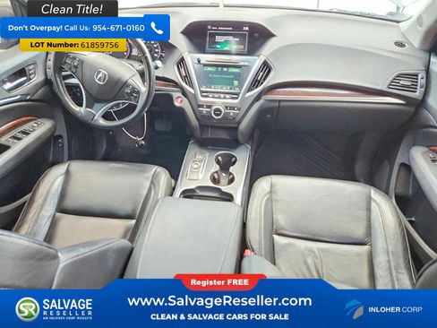 Used 2017 Acura MDX SH-AWD image 11