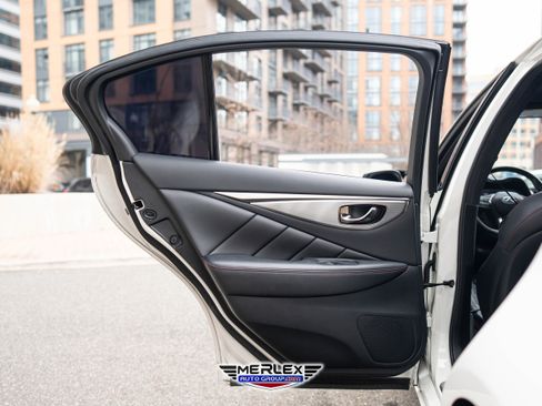 Used 2018 INFINITI Q50 Red Sport 400 w/ Sensory Package (Sport) image 43