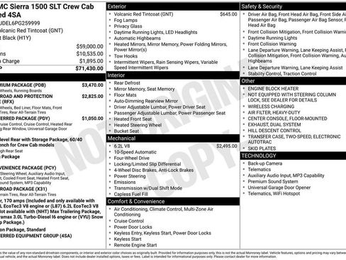Certified 2023 GMC Sierra 1500 SLT w/ SLT Premium Package AWD/4WD image 23