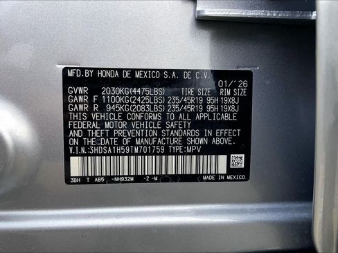 New 2026 Acura ADX A-Spec image 21