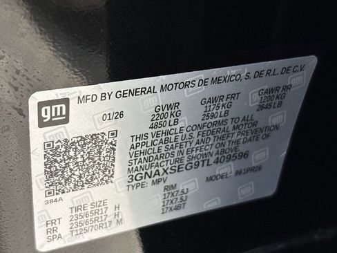 New 2026 Chevrolet Equinox ACTIV w/ Convenience Package III AWD/4WD image 33