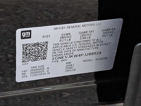 Used 2023 Chevrolet Traverse RS AWD/4WD image 27