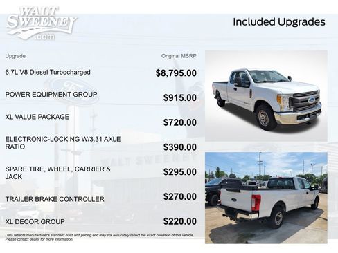 Certified 2017 Ford F350 XL w/ Power Equipment Group RWD image 5